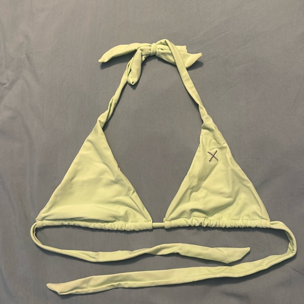Boutine LA Ocean Blue tie knot top and bottoms